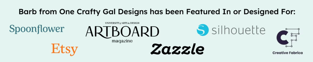 Shows where One Crafty Gal Designs are Featured