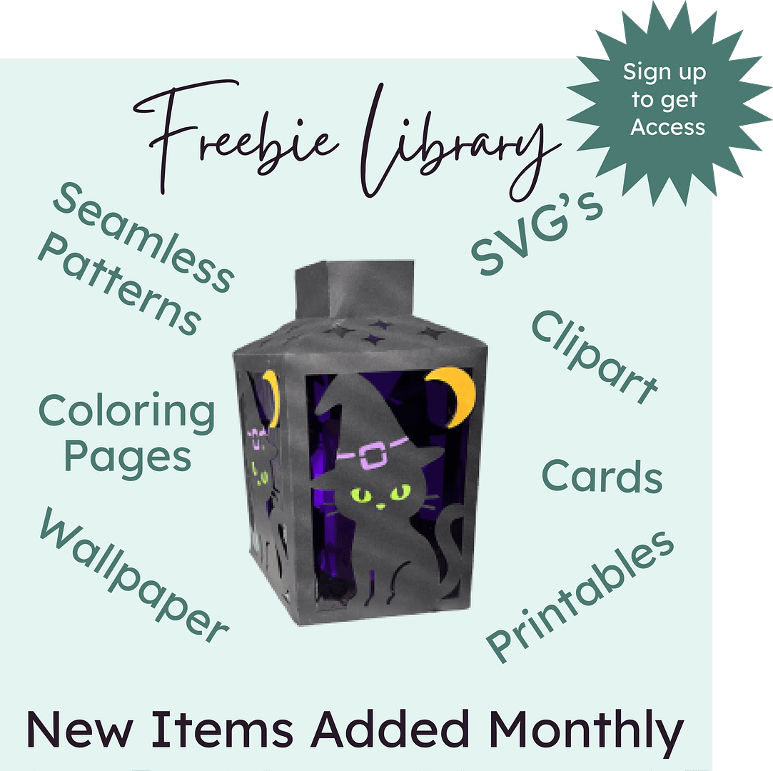 How to Get Access to the One Crafty Gal Designs Freebie Library